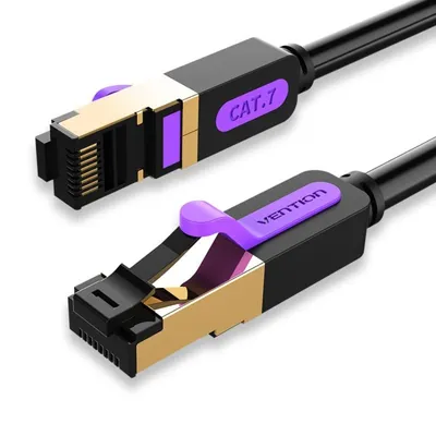 Netzwerkkabel Vention ICDBD Cat7 SFTP 50cm Schwarz Netzwerkkabel Vention ICDBD Cat7 SFTP 50cm Schwarz