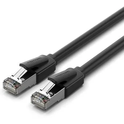Vention IKKBJ Cat.8 5m 26AWG UTP Gaming-Netzwerkkabel Schwarz