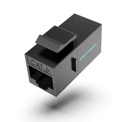 RJ45 Verbinder Vention IPGB0 Cat6 UTP ABS PC Schwarz RJ45 Verbinder Vention IPGB0 Cat6 UTP ABS PC Schwarz