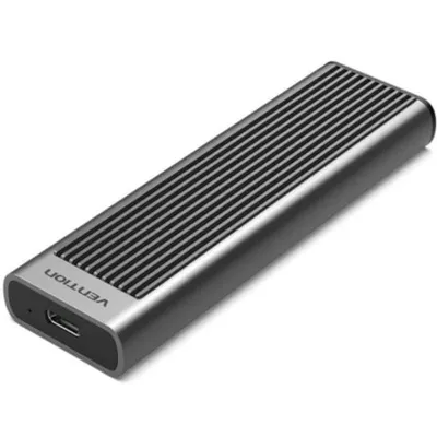Caja PC Vention KPK M.2 NVMe Aluminium Grau USB Type-C Gen 2