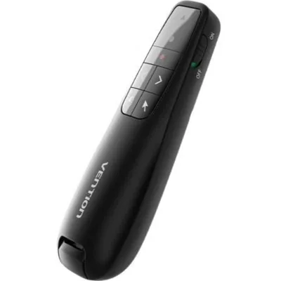 Presenter Vention KQPB0 Air Mouse Rot Laser Schwarz USB-C 2.4GHz