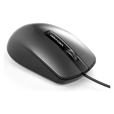 Ratón Vention Kabelgebunden 1200 DPI USB-A Schwarz 3 Tasten