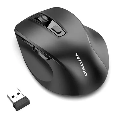Ratón Vention KTM Dual-Mode Bluetooth 5.1 4000 DPI Schwarz 6 Tasten
