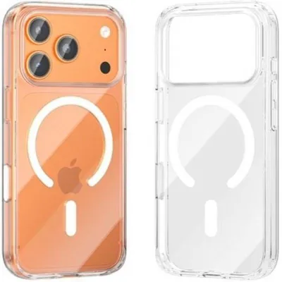 Funda para móvil Vention Concise Impact Case Hartschale PC TPU Transparente mit MagSafe für iPhone 17 Pro