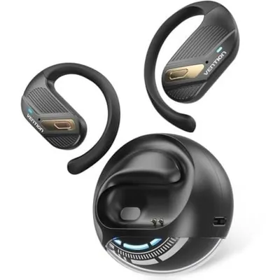 Vention OpenBeat O12 Open Ear Bluetooth-Sportkopfhörer Schwarz