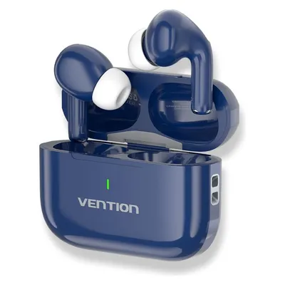 Kopfhörer Vention Echo Lite E11 Plus kabellos Bluetooth mit Ladecase Blau