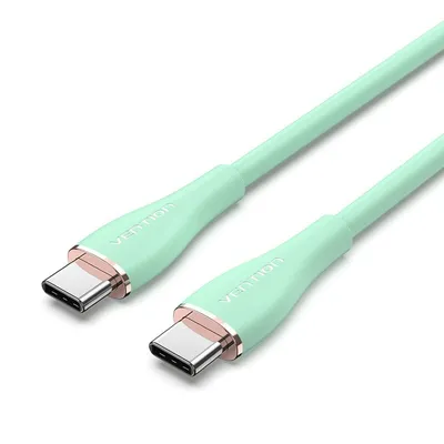 Vention USB-C-Kabel, Stecker auf Stecker, 5 A, 1 m, Grün