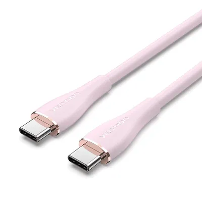 Vention USB-C-Kabel, Stecker auf Stecker, 5 A, 1 m, Rosa