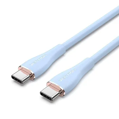 USB-C-Kabel Vention 1,5m 5A Schnellladen Blau