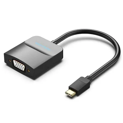Vention TDDBB USB-C auf VGA Adapter 1080p 60Hz Kabel 0,15m