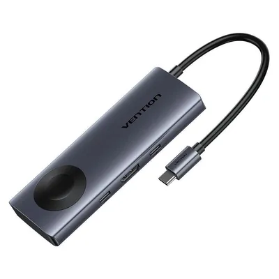 Dockingstation Vention TPMHB USB-C Wireless Charging HDMI 4K