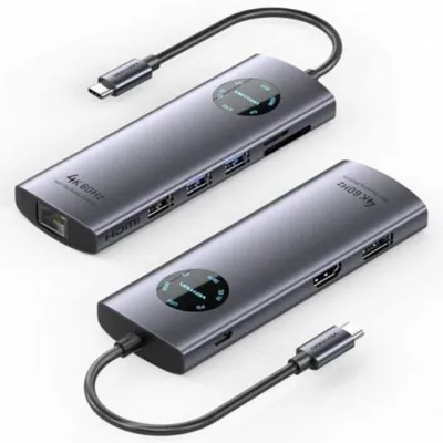 Dockingstation Vention TQUHB USB-C 9-in-1 HDMI 4K DisplayPort