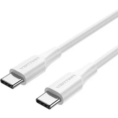 USB 2.0 Typ-C Kabel Vention TRCWF 3A 60W 1m Weiß USB 2.0 Typ-C Kabel Vention TRCWF 3A 60W 1m Weiß