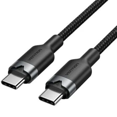 Kabel USB-C Vention TRDBH 2m 60W 3A 480Mbps Schwarz