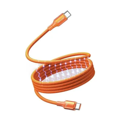 Magnetisches USB-C-Kabel Vention TSAOF 240W 1m Orange