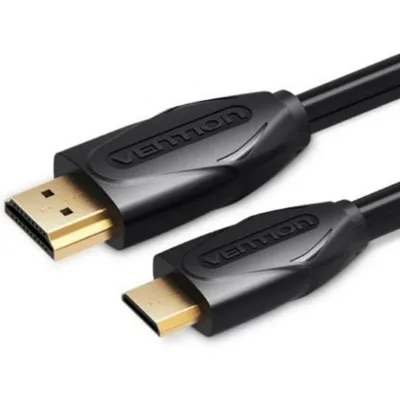 Vention Mini HDMI zu HDMI Kabel 2m 1080P 3D 24K Gold Dual Shielding Vention Mini HDMI zu HDMI Kabel 2m 1080P 3D 24K Gold Dual Shielding