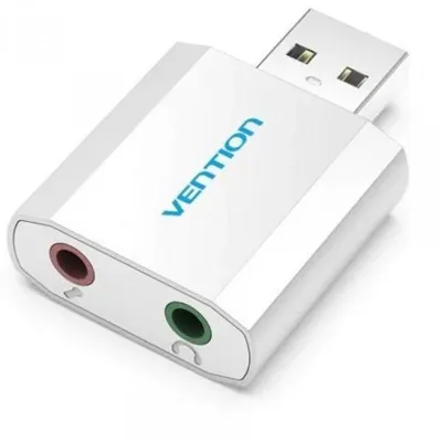 Vention USB Externe Soundkarte Silber
