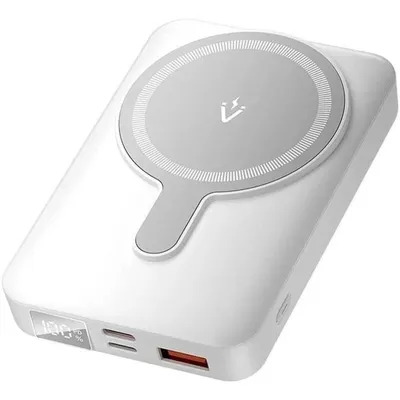 Vention FHTW0 Powerbank 10000 mAh, magnetisch, kabellos, Weiß