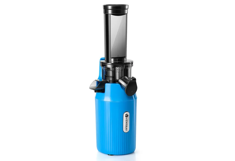 VENTRAY Slow Juicer Kleiner Ginnie Entsafter, kompakt und langsam, nährstoffreich, 100,00 W, Sicherheitsverriegelung