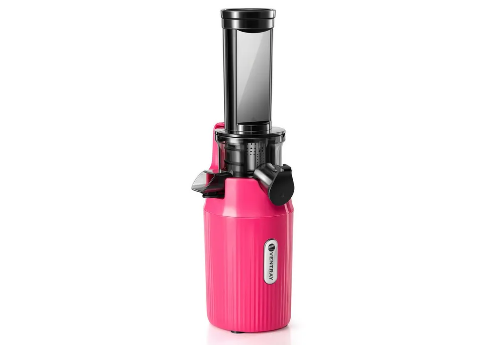 VENTRAY Slow Juicer Kleiner Ginnie Entsafter, kompakt und langsam, nährstoffreich, 100,00 W, Sicherheitsverriegelung