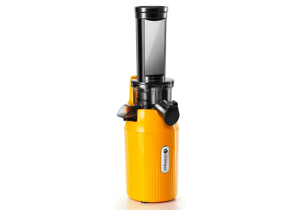 VENTRAY Slow Juicer Kleiner Ginnie Entsafter, kompakt und langsam, nährstoffreich, 100,00 W, Sicherheitsverriegelung