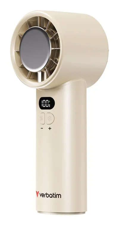 Cool’n’Go IceTouch Handheld Fan White/Silver Handventilator