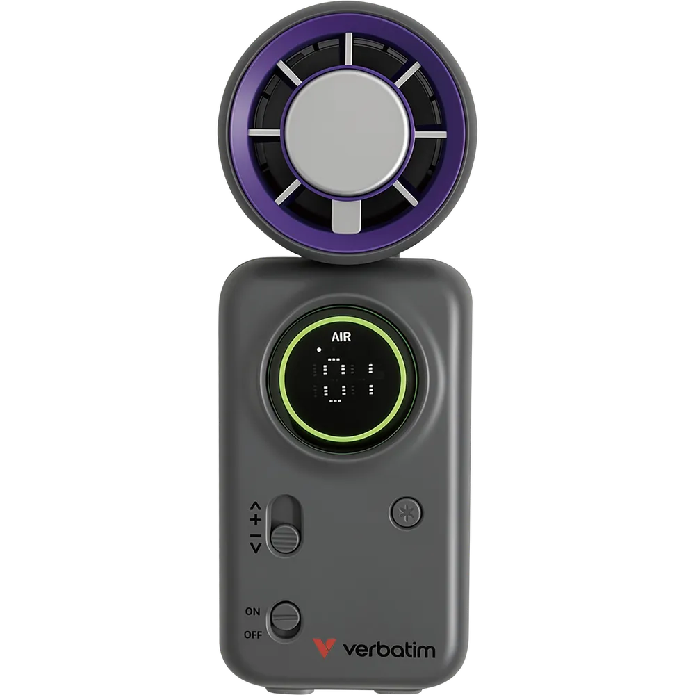 Cool 'n' Go Ice Touch Mini Lila/Grau Handventilator