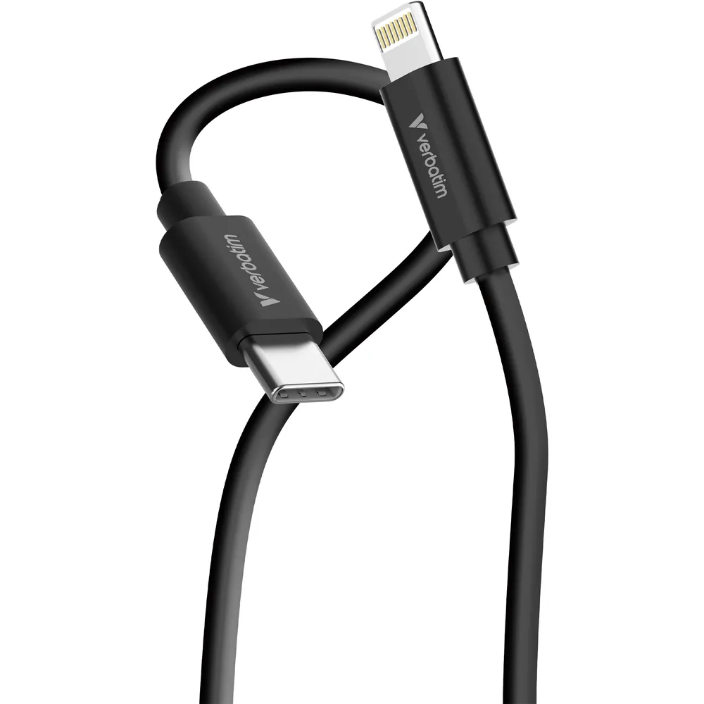 USB-C auf Lightning Kabel Verbatim 1 m 2 Stück