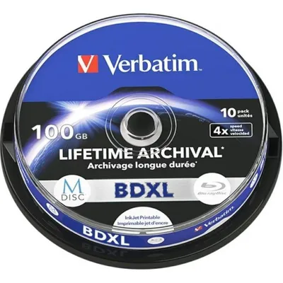 Optische Disc Verbatim BD-XL M-Disc 100 GB 10x
