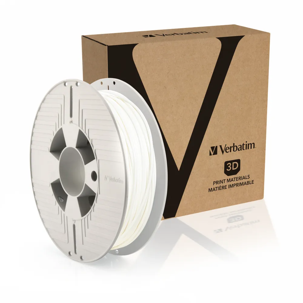 Filament Thermoplastisches Elastomer Verbatim 55512 Weiß 2,85 mm 500 g