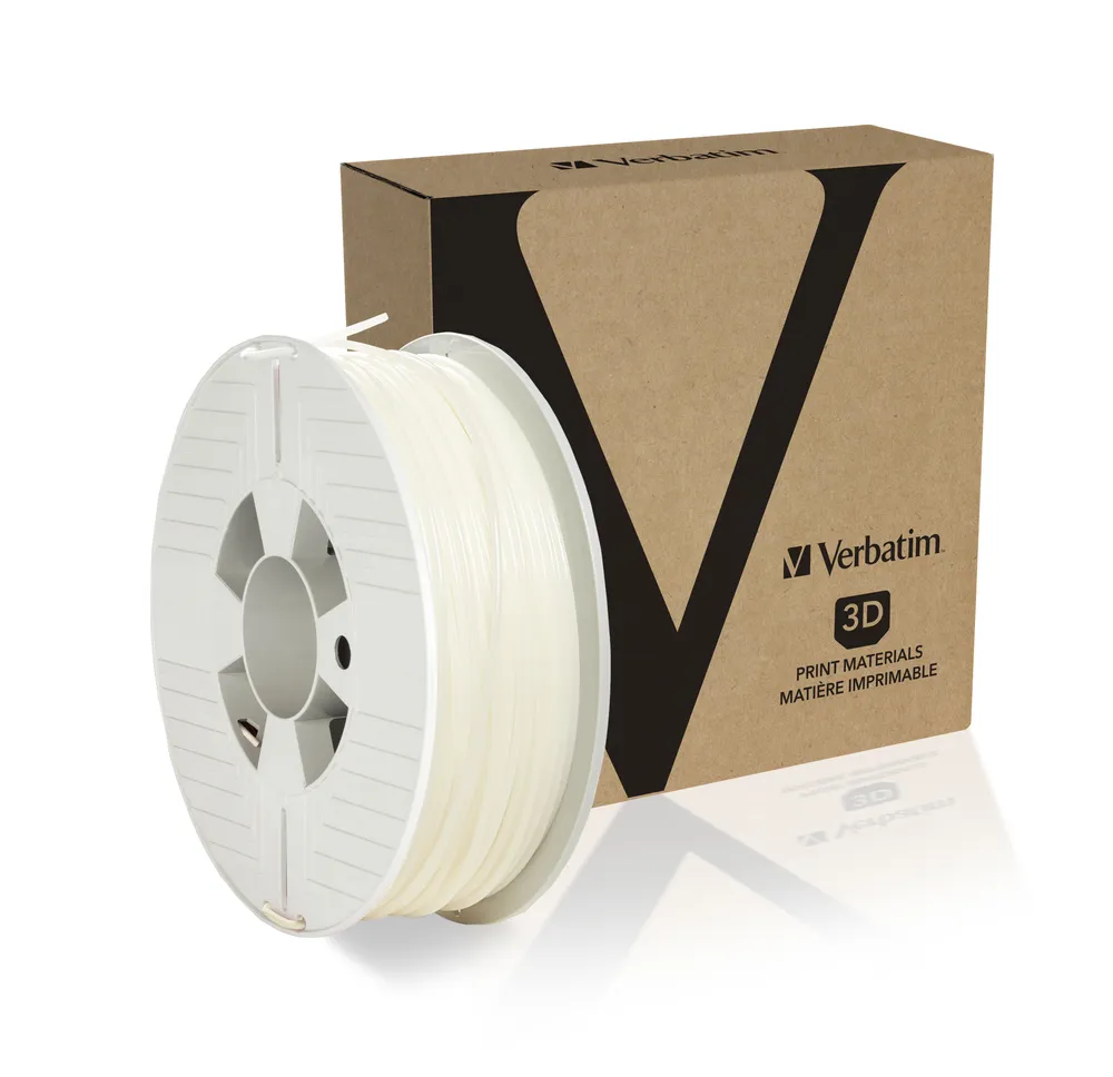 Filament Polypropylen Verbatim Weiß 2,85 mm 500 g Robust Leicht