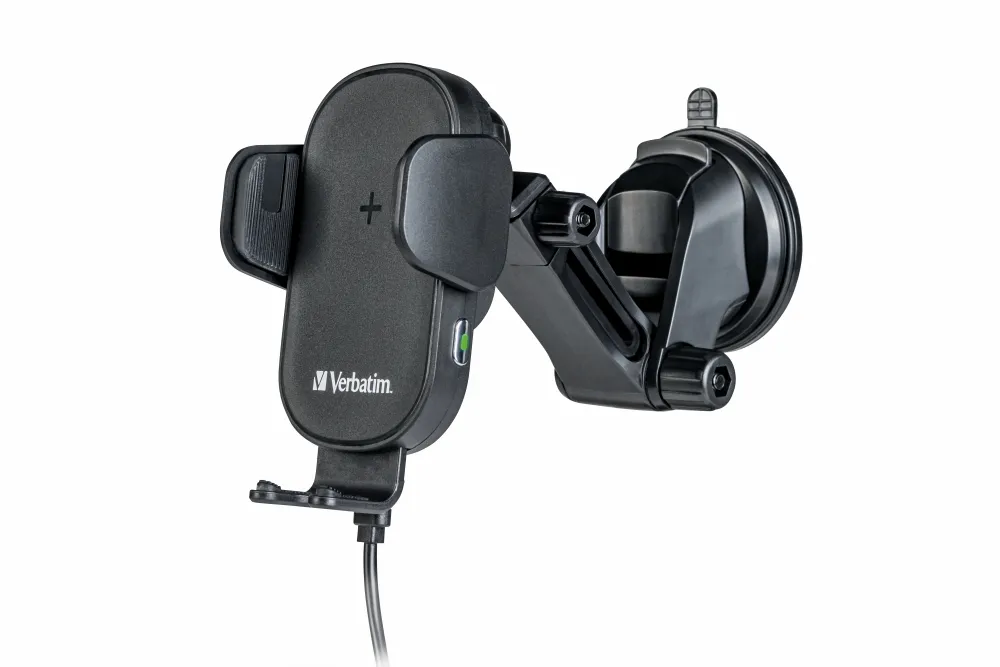Aktives Halterung für Telefon Verbatim FWC-01 Auto Schwarz