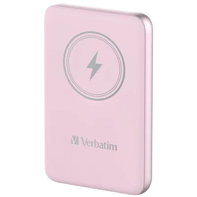 Externer Akku Verbatim Charge 'n' Go 10000 mAh Lithium-Polymer Quick Charge 3.0 Rosa