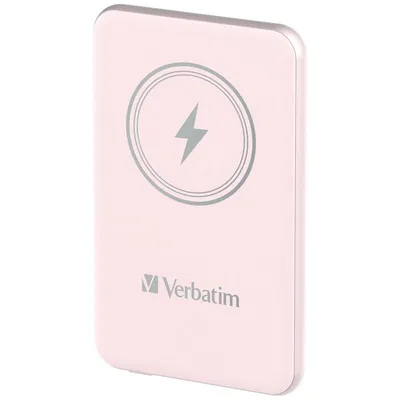 Externer Akku Verbatim Charge 'n' Go 5000 mAh Lithium-Polymer Quick Charge 3.0 Rosa
