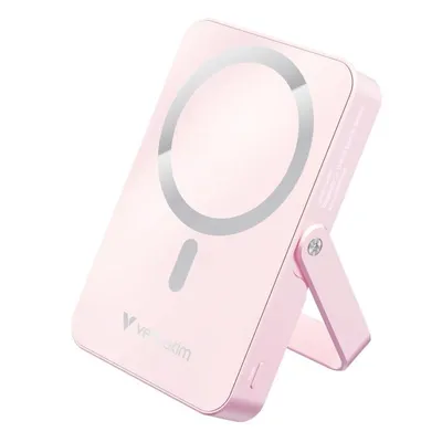 Externer Akku Verbatim Charge 'n' Go Magnetic Wireless 10000 mAh 35 W Rosa