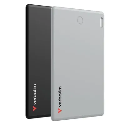 Finder Verbatim My Finder Schwarz Silber IP66 1440h Bluetooth NFC