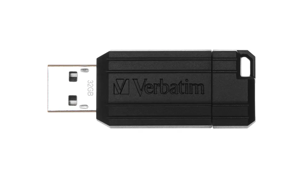 PinStripe USB 2.0 32 GB schwarz USB-Stick