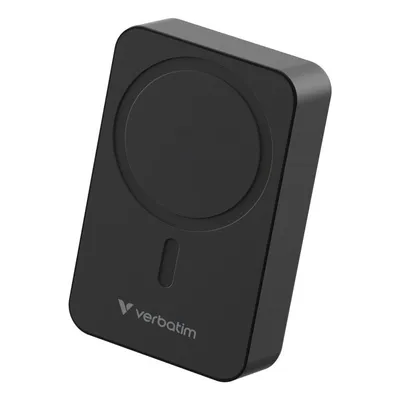 Powerbank Verbatim Charge″n″Go Essentials 20000 mAh Quick Charge 3.0 50 W MagSafe Wireless Schwarz