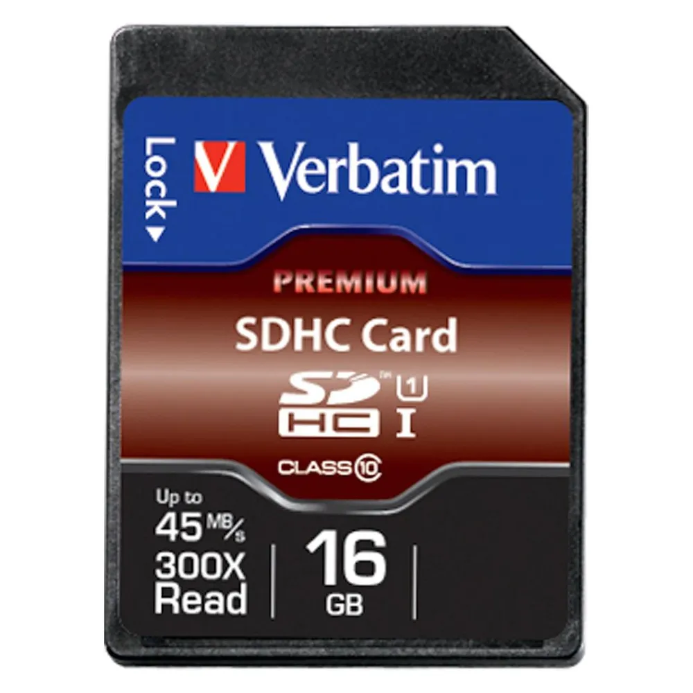 Premium SDHC 16 GB Speicherkarte