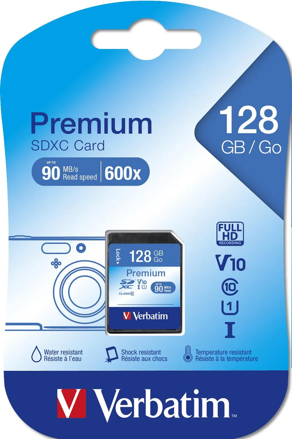 Premium SDXC 128 GB Speicherkarte
