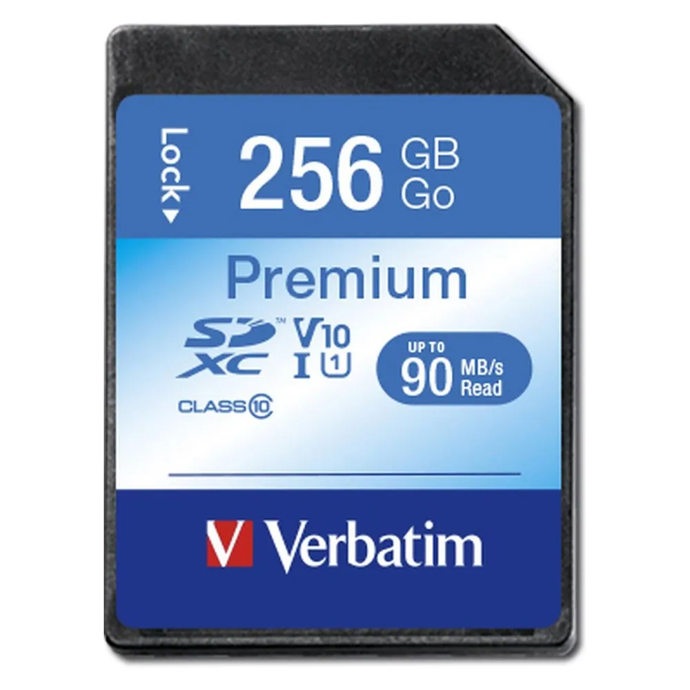 Premium SDXC 256 GB Speicherkarte