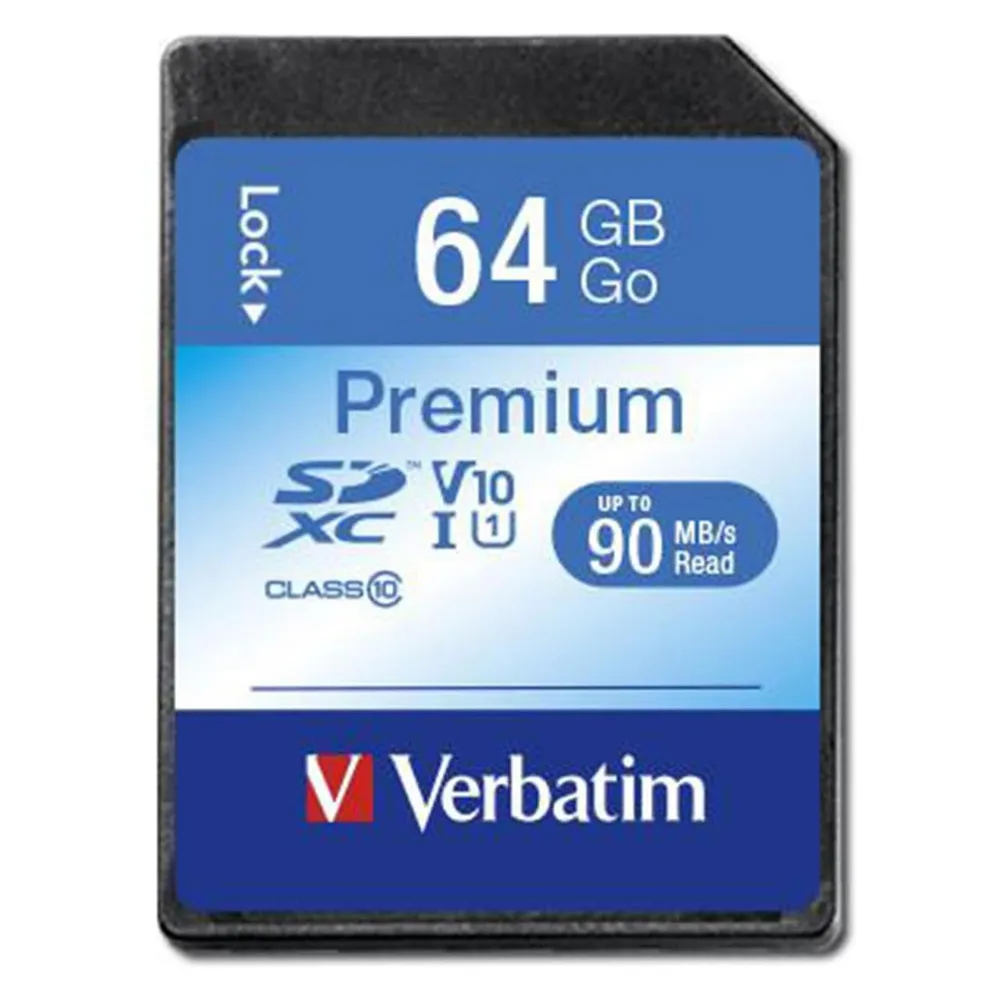 Premium SDXC 64GB Speicherkarte
