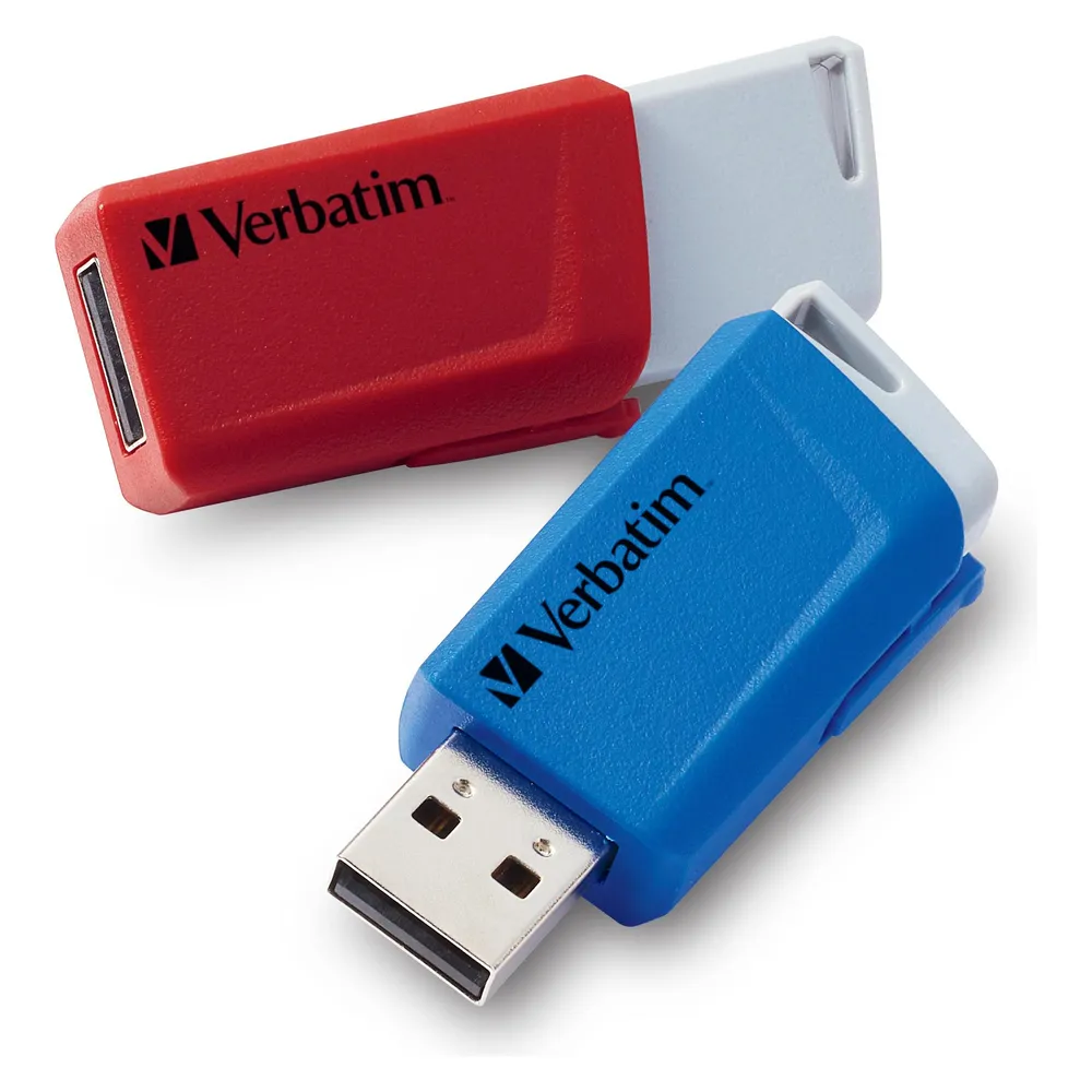 Store 'n' Click USB 3.2 Gen 1 2x 32GB Rot/Blau USB-Stick