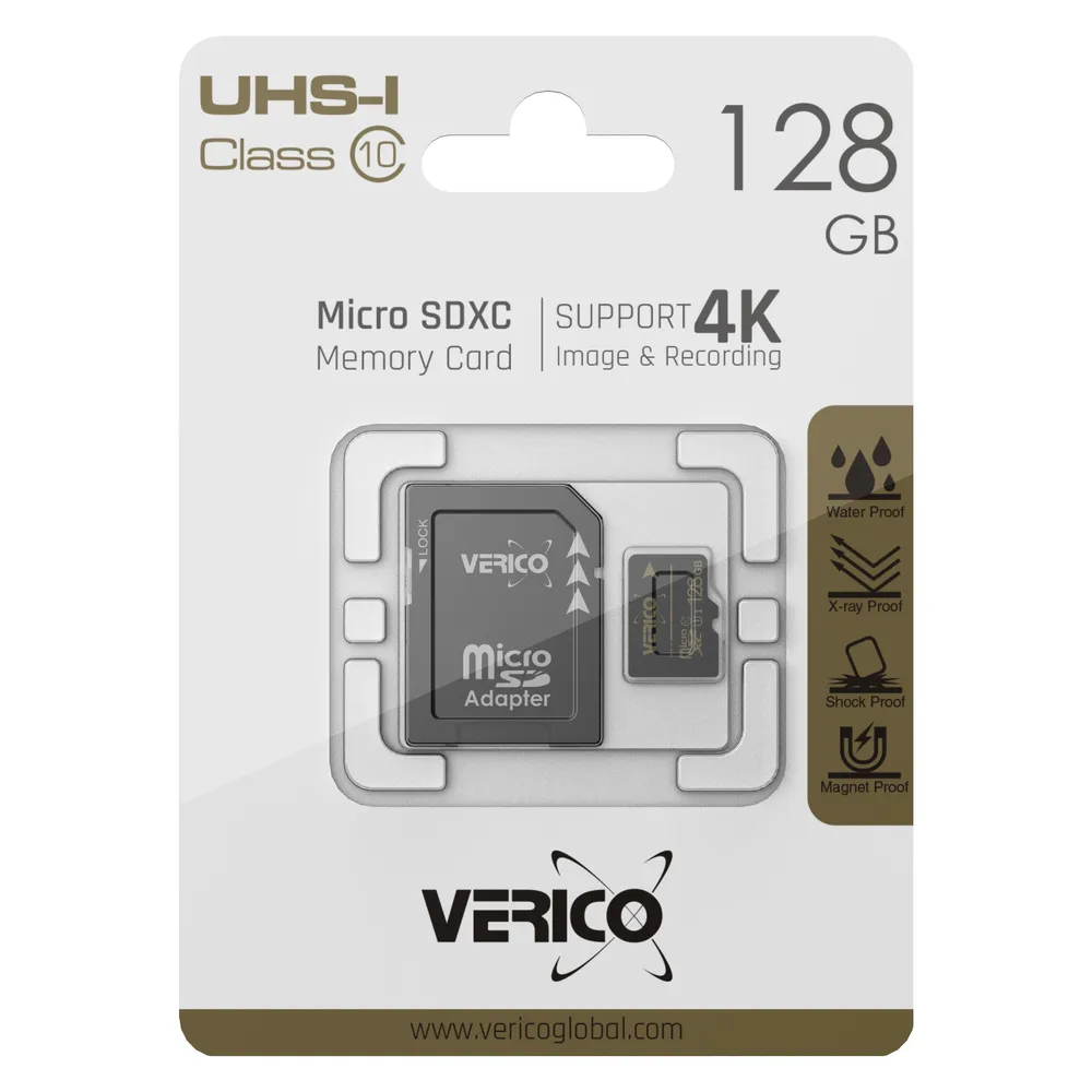 VERICO microSDXC Speicherkarte 128GB
