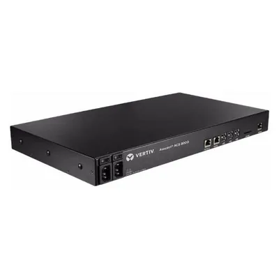 Vertiv 8-Port ACS8000 Console System with dual AC Power Supply and Analog Modem