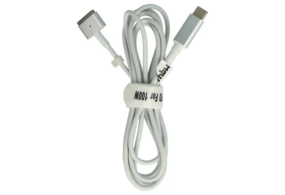 vhbw Adapter passend für Apple MacBook Air 13" (2012 - 2017), 11" (2012 - 2 Notebook-Adapter USB Typ C Männlich,Usb Type C, Magsafe 2 Männlich, Tragbar