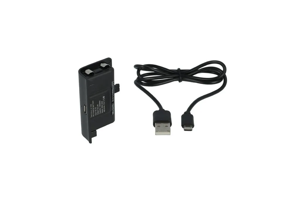 vhbw Akku passend für Microsoft Xbox One S Wireless Controller (1200 mAh, Akku Akku NiMH 1200 mAh (2,4 V, 1 St), Leistungsfähiger Austausch-Akku für den Controller Ihrer Spielkonsole