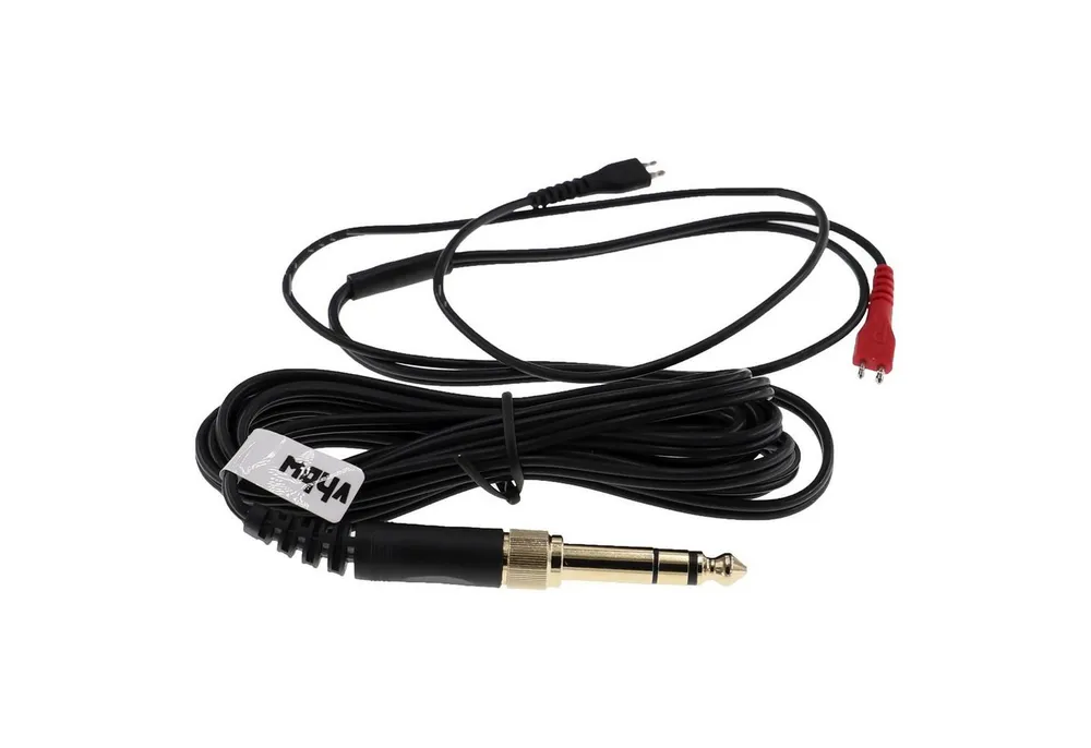 vhbw Audio-Kabel, passend für Sennheiser HD 222, HD 224, HD 230, HD 25 Kopfhörer