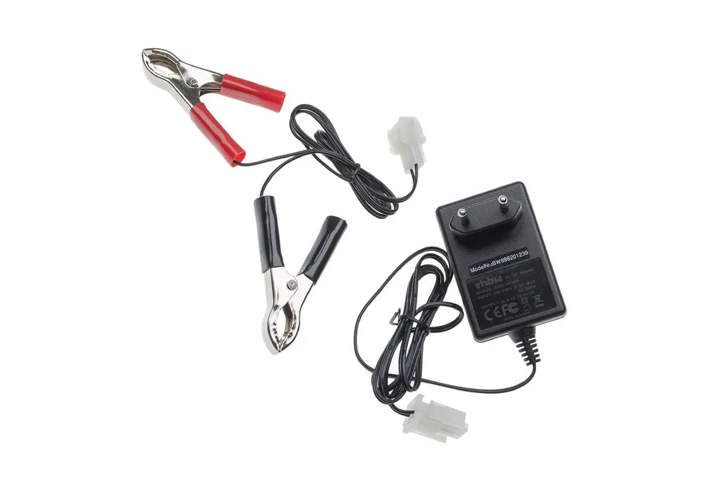 vhbw für Rasenmäher Akku Starter-Set Netzteil, Ladekabel für Starter Batterien in Rasenmähern mit Elektrostart