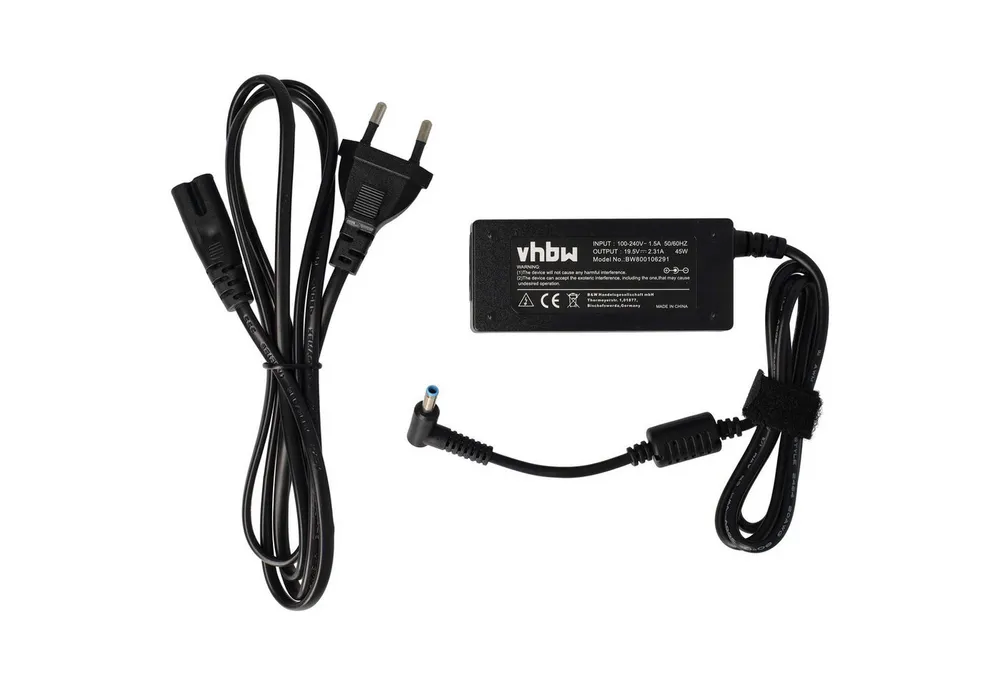 vhbw Netzteil passend für HP Chromebook 14 G1 Notebook / Notebook, Netbook Notebook-Ladegerät